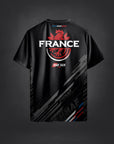 T-Shirt DryMax™ Bar Tack x FMMAF "Equipe de France" - Noir
