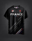 T-Shirt DryMax™ Bar Tack x FMMAF "Equipe de France" - Noir