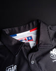 Polo DryMax™ Bar Tack x FMMAF "Officiel" - Noir