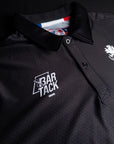 Polo DryMax™ Bar Tack x FMMAF "Officiel" - Noir
