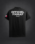 Polo DryMax™ Bar Tack x FMMAF "Officiel" - Noir