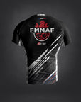 Rashguards Officiel Bar Tack x FMMAF "Drift" - Grade Blanc