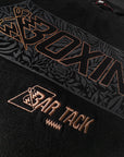 T-Shirt en coton boxe Bar Tack "Royal Boxing" - Noir