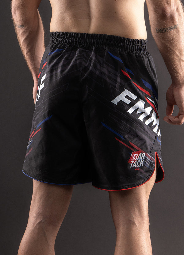 Shorts de MMA Bar Tack x FMMAF "Drift" - Noir