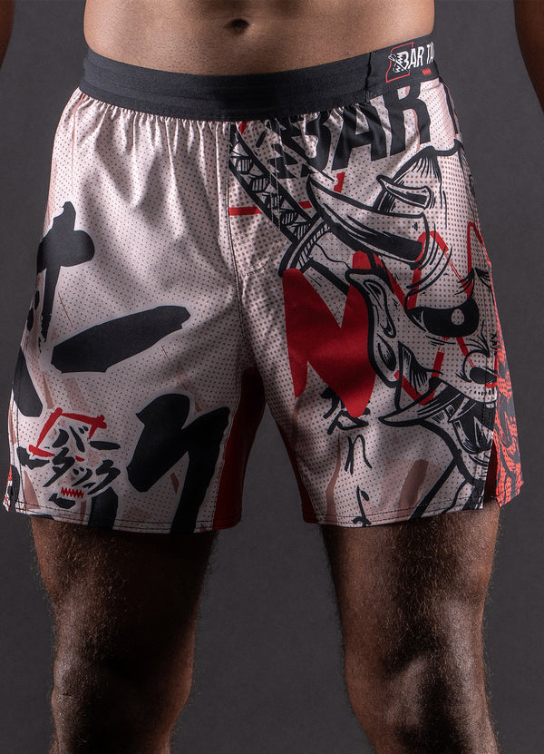 Short de MMA AeroMax™ «ONI 鬼» - Sable