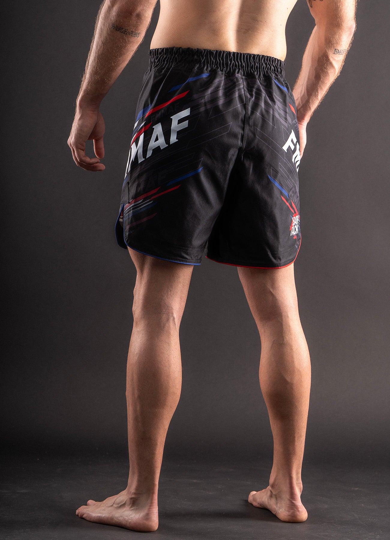 Shorts de MMA Bar Tack x FMMAF &quot;Drift&quot; - Noir