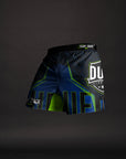 Short de MMA AeroLite™ Bar Tack x Duel Fighting - Bleu