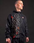 Bar Tack "Gravity" RipStop Track suit - Black/Gold