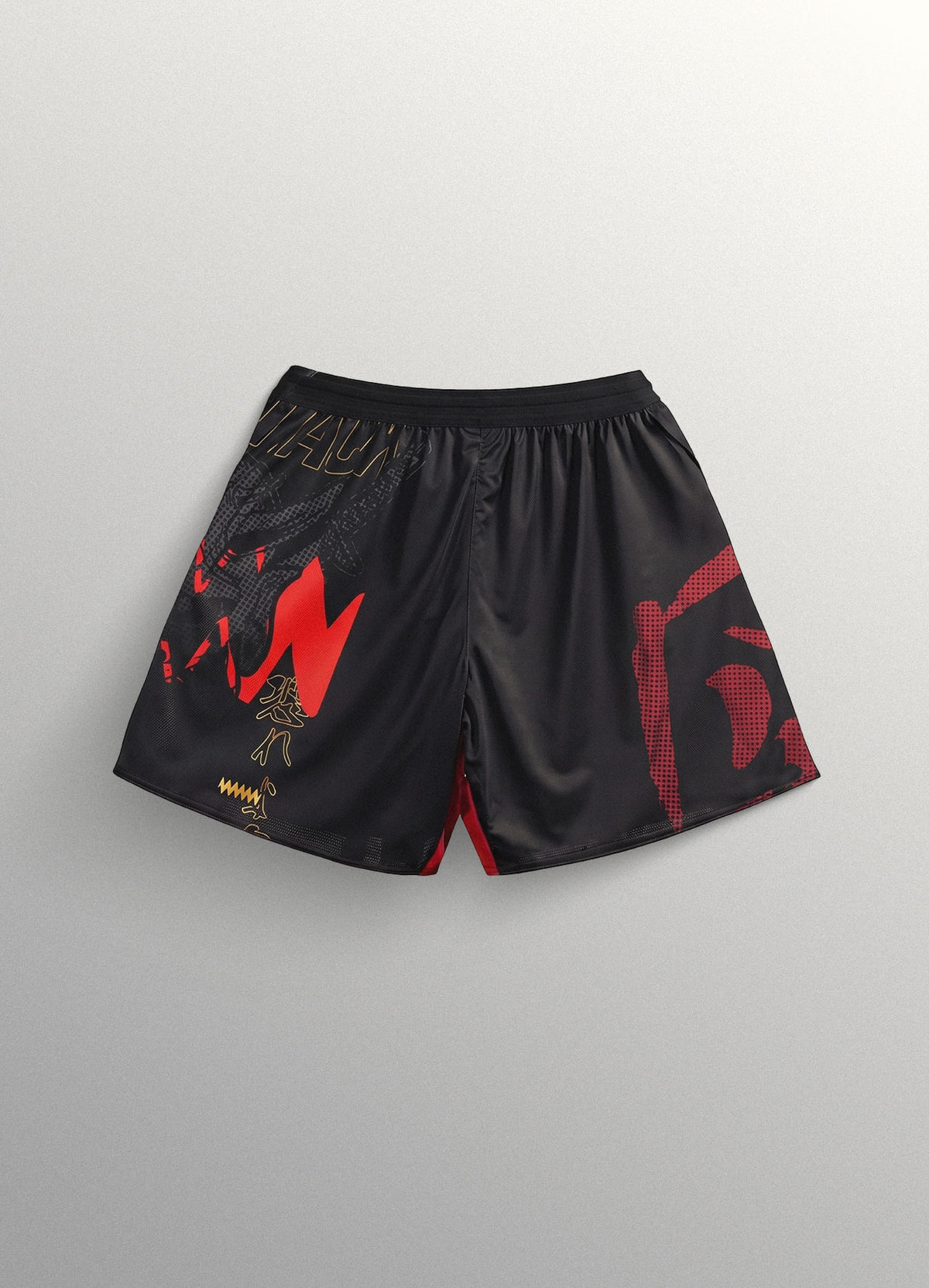 Short de MMA AeroMax™ "ONI 鬼" - Noir