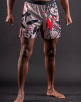 Short de MMA Bar Tack AeroMax™ «ONI 鬼» - Sable