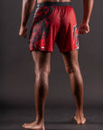 Short de MMA Bar Tack AeroMax™ «ONI 鬼» - Sable