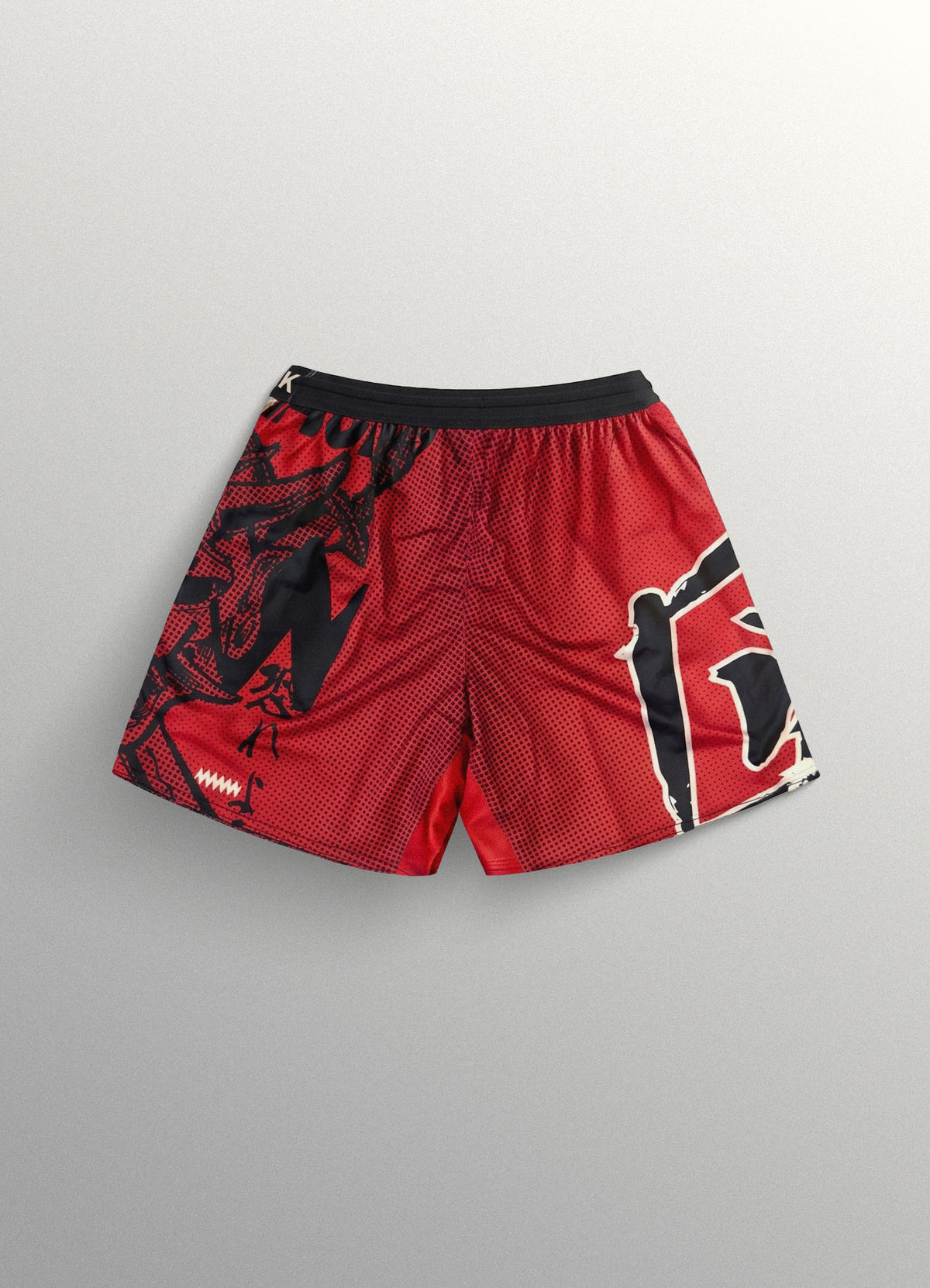 MMA Shorts Bar Tack AeroMax™ "ONI 鬼" - Sand