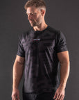 T-Shirt DryMax™ Manches Courtes Bar Tack "KUROGANE 黒鉄" - Noir