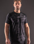 T-Shirt DryMax™ Manches Courtes Bar Tack "KUROGANE 黒鉄" - Noir