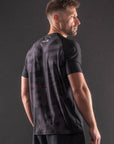 T-Shirt DryMax™ Manches Courtes Bar Tack "KUROGANE 黒鉄" - Noir