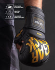 Gants de MMA Sparring Bar Tack Nova™ "Gravity" - Noir/Or