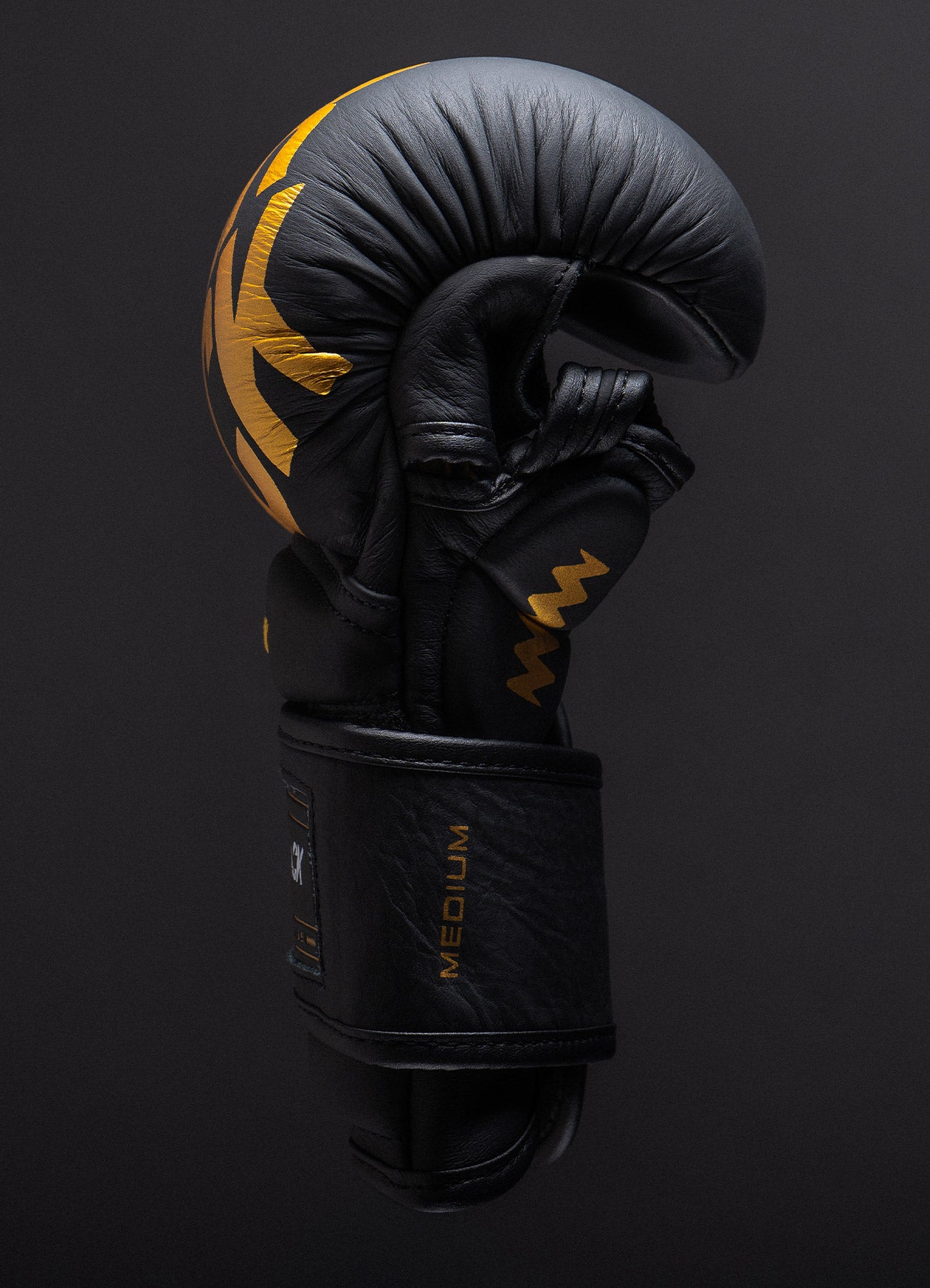 Gants de MMA Sparring Bar Tack Nova™ &quot;Gravity&quot; - Noir/Or