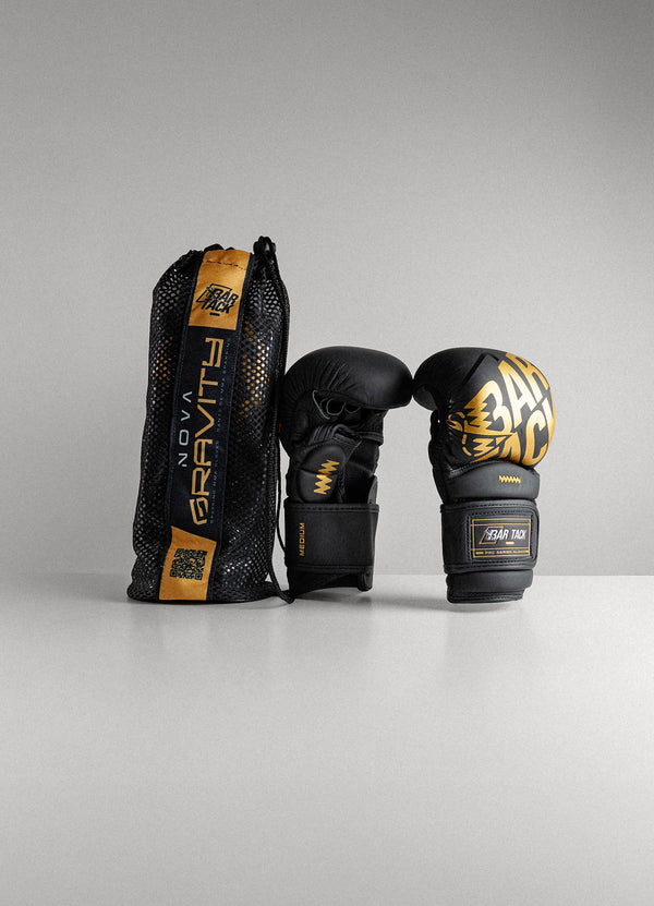 Gants de MMA Sparring Nova™ "Gravity" - Noir/Or