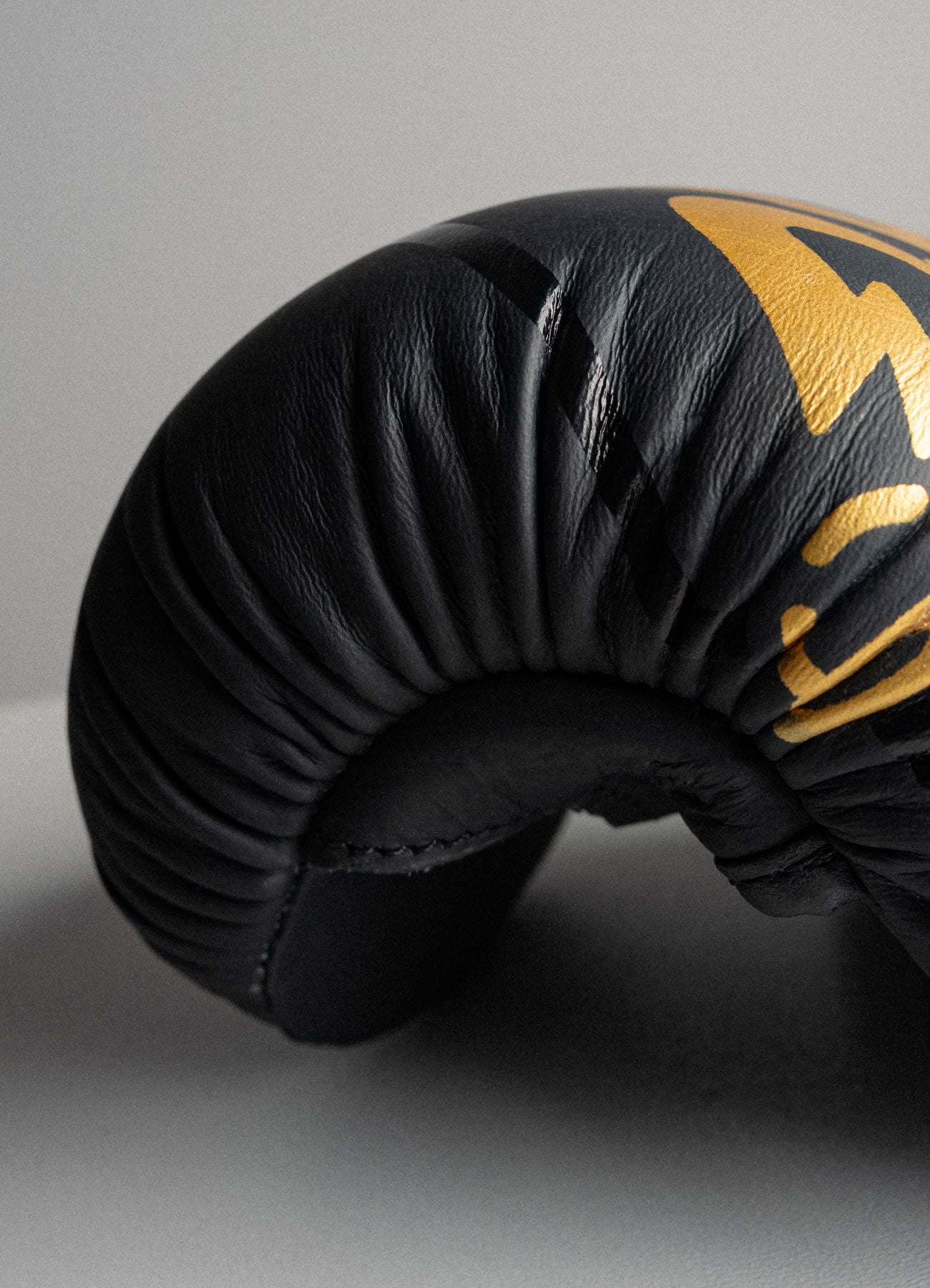 Nova™ "Gravity" Bar Tack MMA Sparring Gloves - Black/Gold