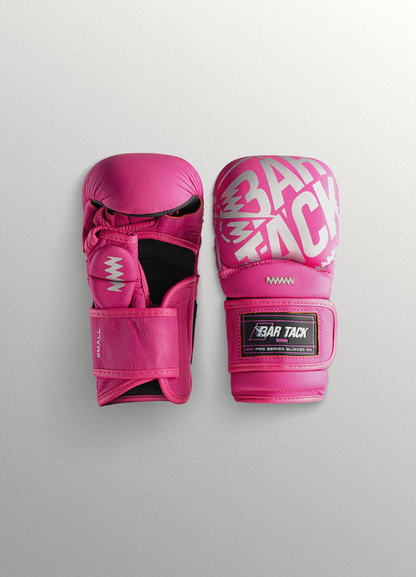 Gants de MMA Sparring Nova™ "Gravity" - Rose/Argent