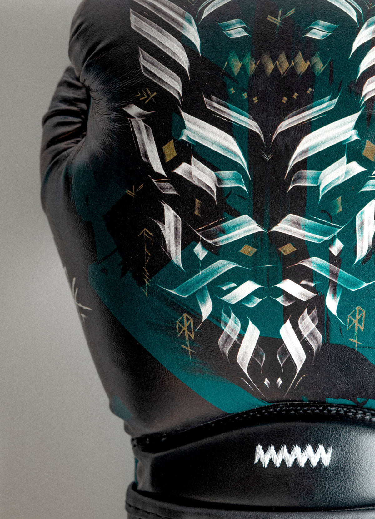 Gants de Boxe Striker™ "ODIN" - Vert Forêt