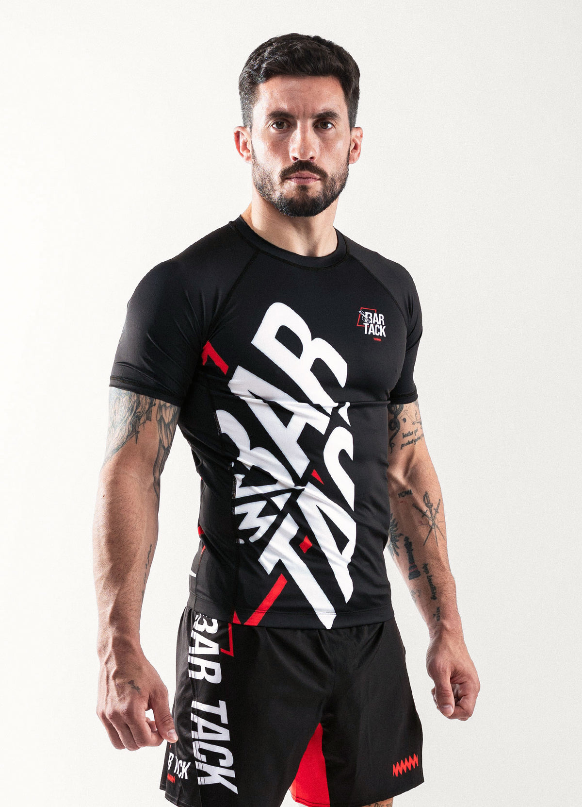 Rashguard Manches Courtes "Gravity" - Noir