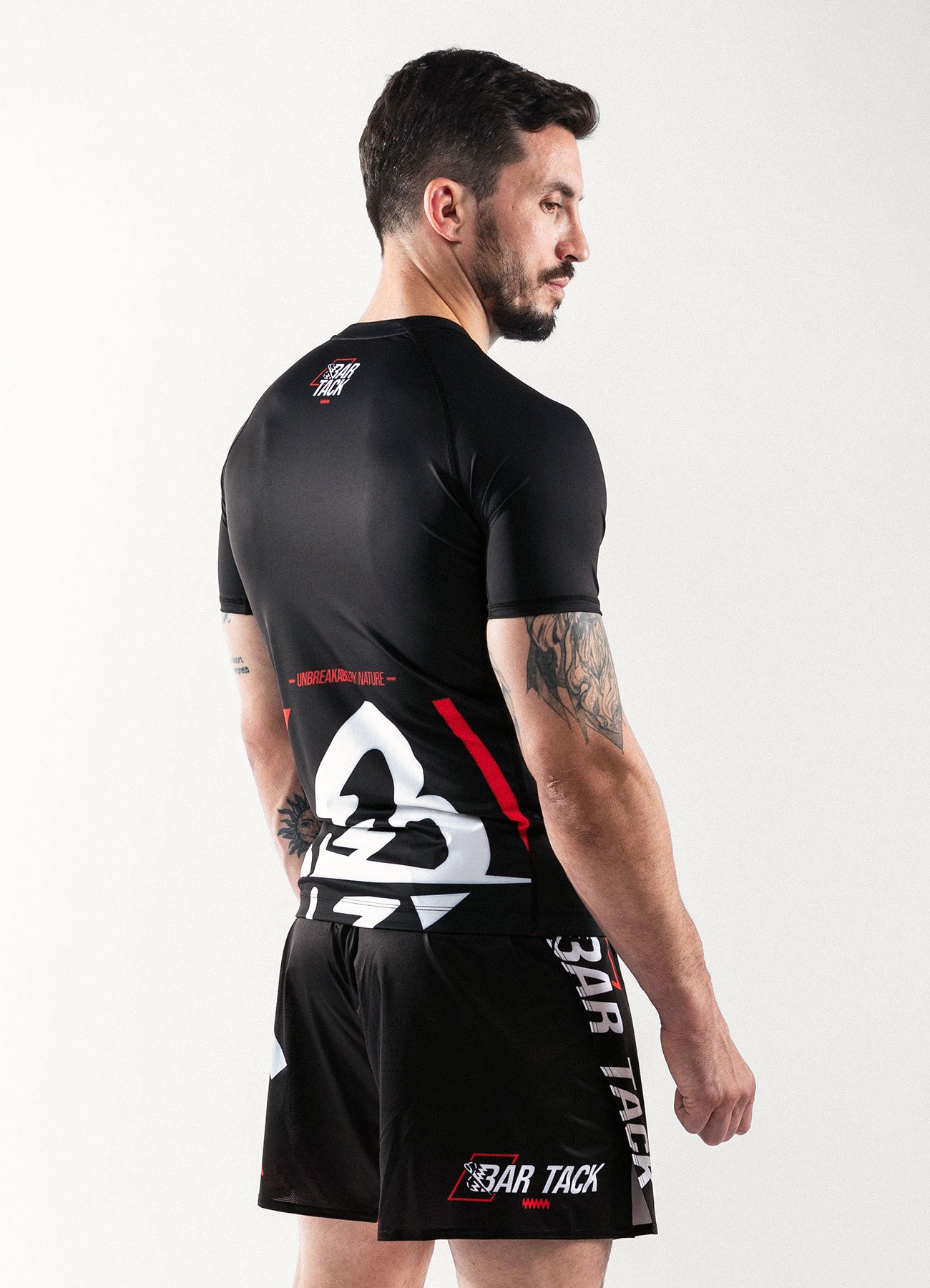 Rashguard Manches Courtes "Gravity" - Noir