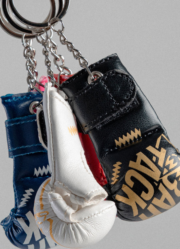 Porte-clés Gants MMA Nova™ "Gravity" - Blanc/Or