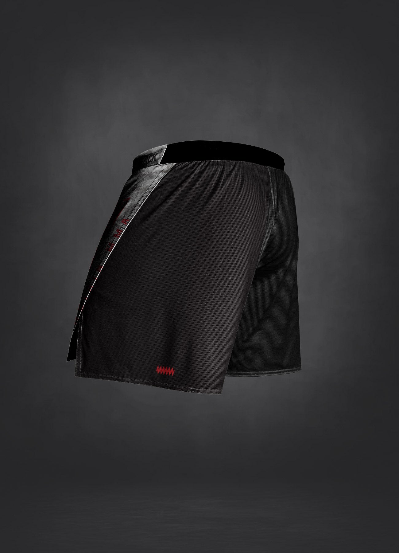 Short de MMA AeroMax™ Bar Tack x Daniel Woirin &quot;Arctic Camo&quot; - Blanc/Noir