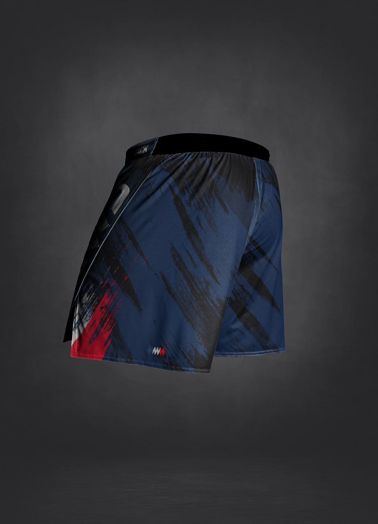 Short de MMA AeroMax™ &quot;Warfare&quot; Paris Edition - Bleu Marine