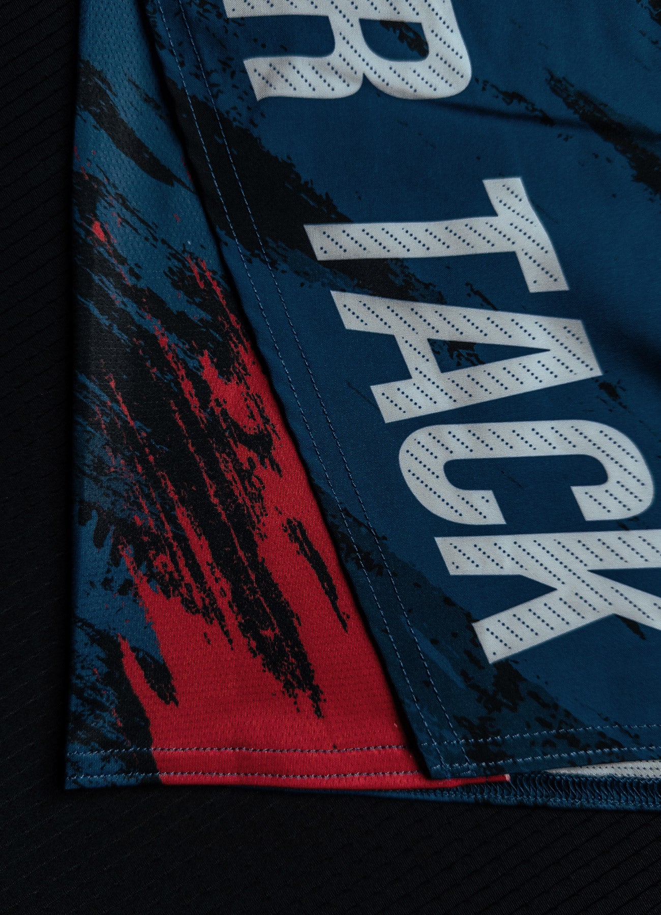 Short de MMA AeroMax™ &quot;Warfare&quot; Paris Edition - Bleu Marine