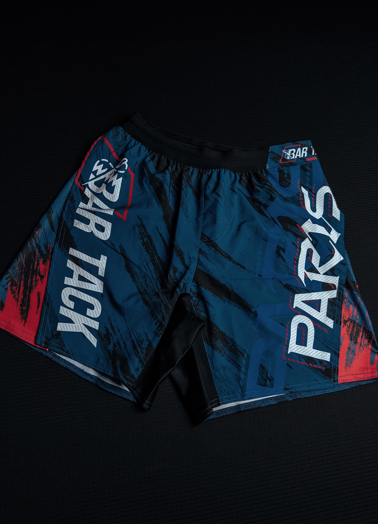 Short de MMA AeroMax™ &quot;Warfare&quot; Paris Edition - Bleu Marine